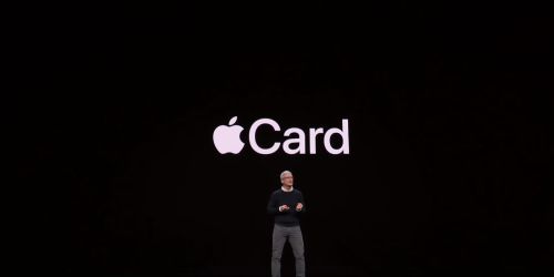アップルカードの発表シーン