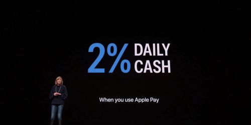 アップルカードはApplePay対応店舗の利用で還元率2.0％