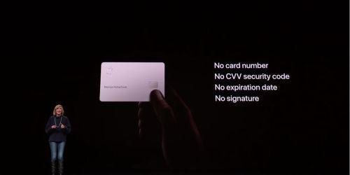 アップルカードのチタンカード